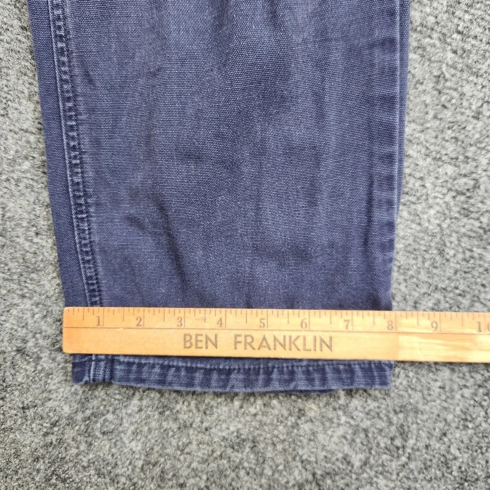 Tyndale‎ Pants Mens 30x30 Blue FR Cargo Canvas Workwear Flame Resistant Made USA